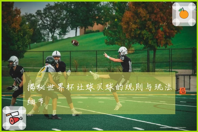 揭秘世界杯让球买球的规则与玩法细节